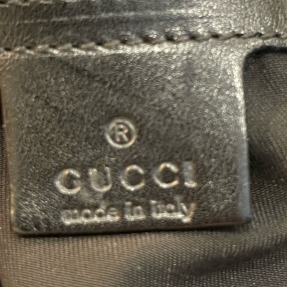 Gucci black GG canvas studded Pelham medium tote bag - Picture 7 of 8